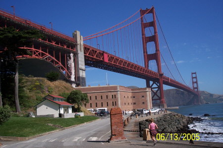 San Francisco............Golden Gate Bridge