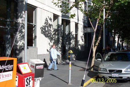 San Francisco............Gloria at Post Office