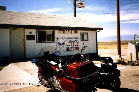 Rachel, NV. Highway 375... Littleale Inn