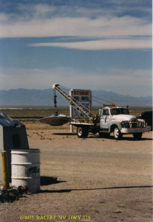 Rachel, NV. Highway 375